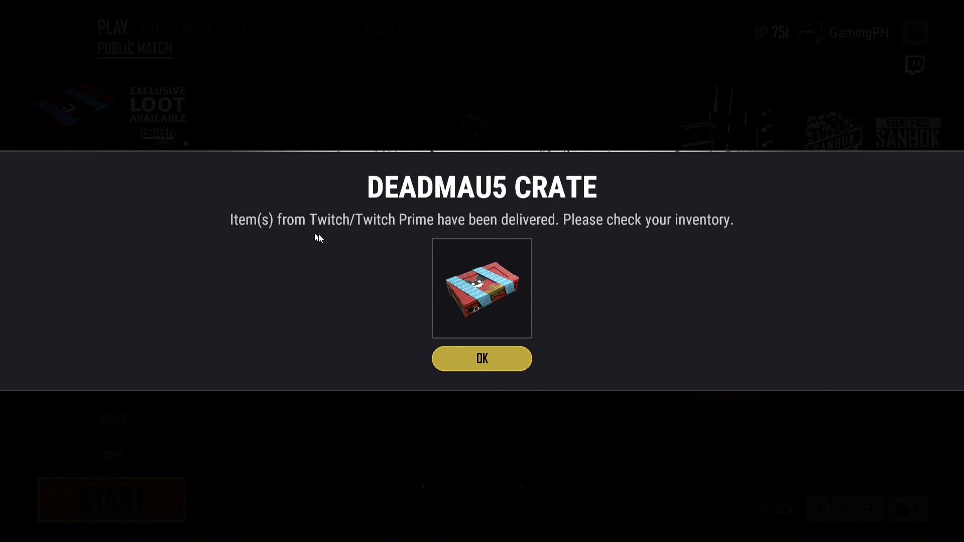 How To Get Free Deadmau5 Crate In Pubg Using Debit Prepaid Card Or - how to get free deadmau5 crate in pubg using debit prepaid card or paymaya gamingph com