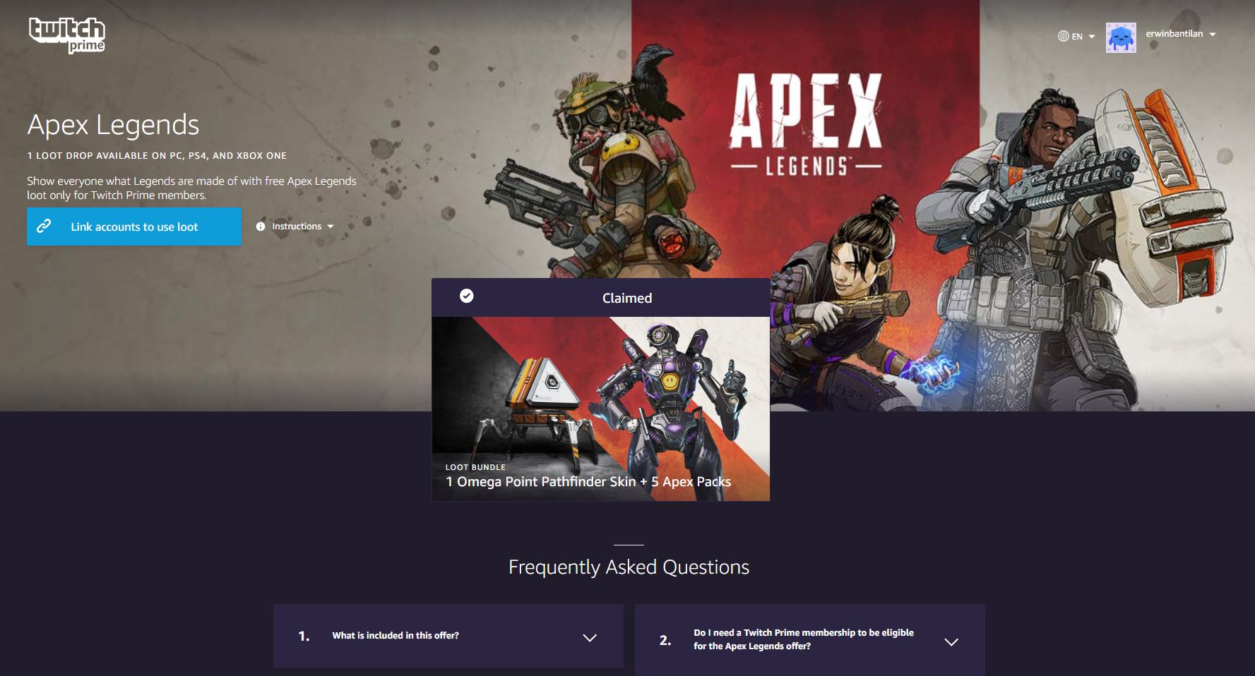 claim-your-apex-legends-omega-point-pathfinder-gamingph