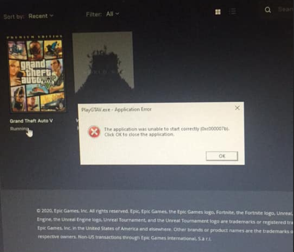 gta 5 failed initialization fix