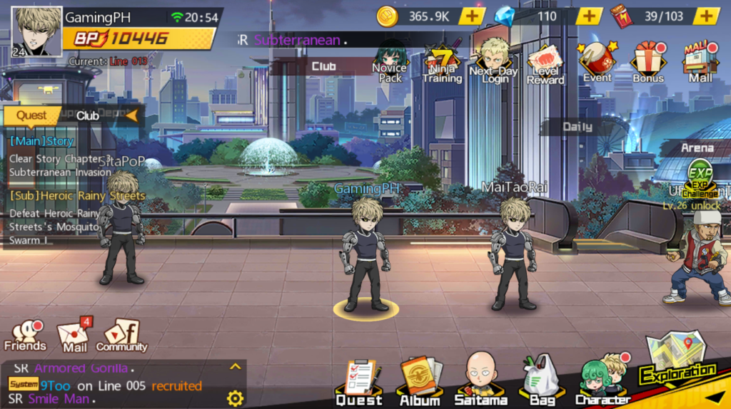 One Punch Man: The Strongest Gameplay Overview, Pre-registration ...