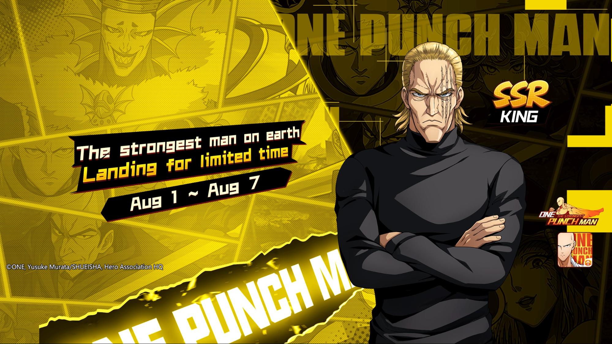 ONE PUNCH MAN: The Strongest “The Strongest Man On Earth” Landing For ...