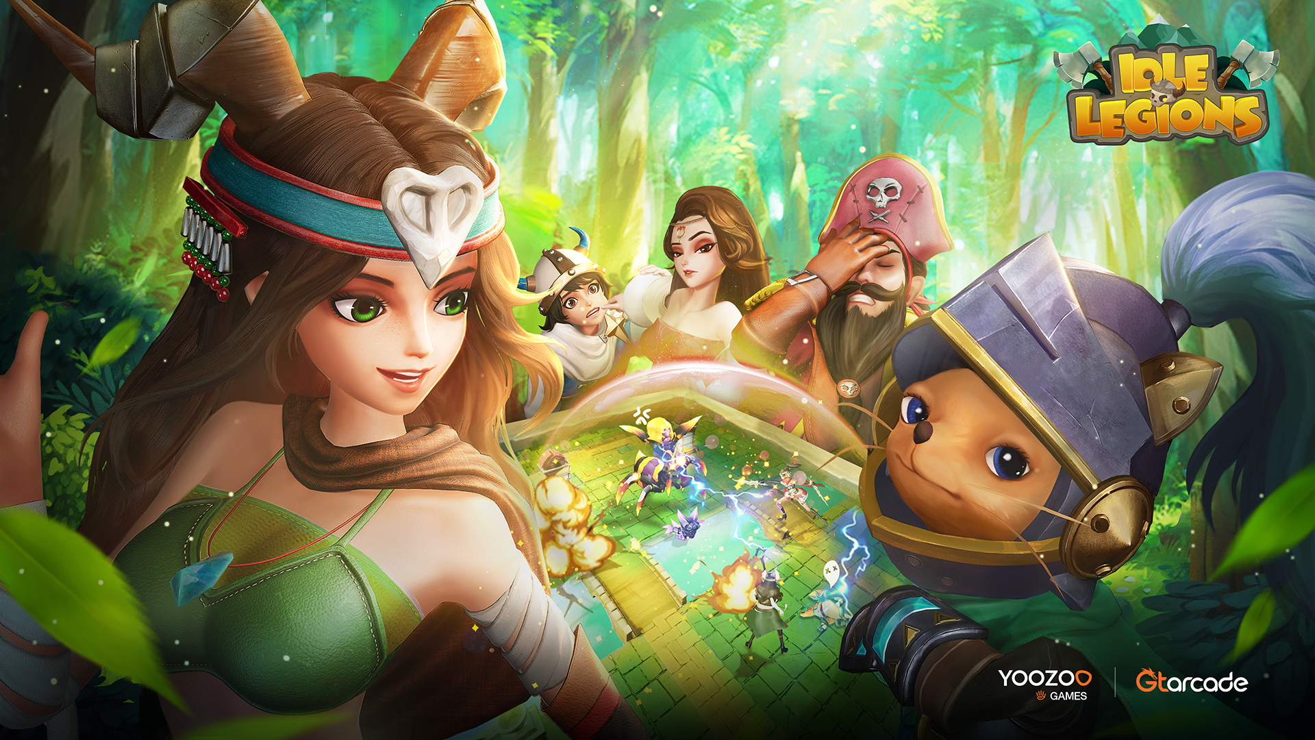 Idle Legions, a brand new Idle RPG by YOOZOO Games, now officially